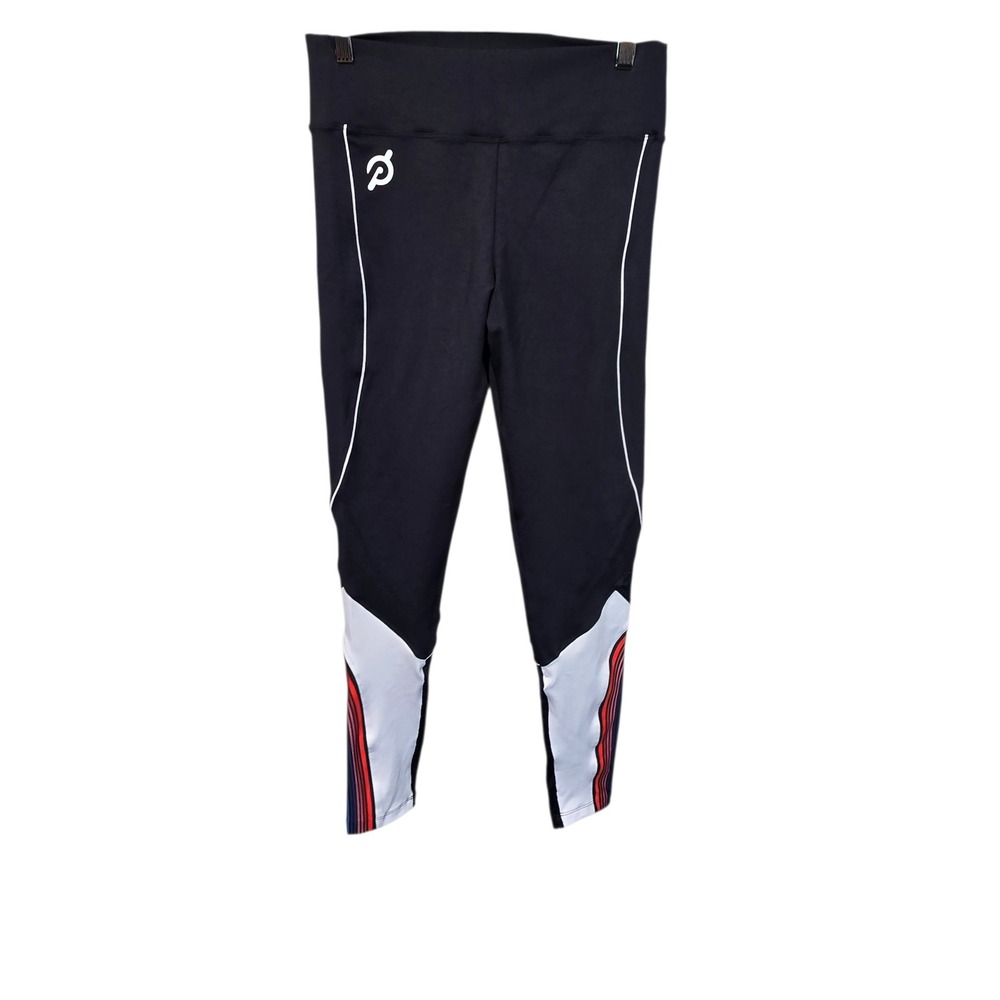 Peleton x‎ 925 Fit  Stripe Colorblock Leggings Mesh Womens Size XL NWT Style 118
